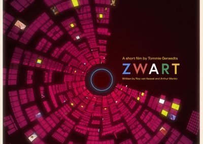 ZWART